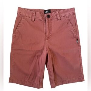 O’Neill Junior Boys Rust Chino Shorts | Size 27